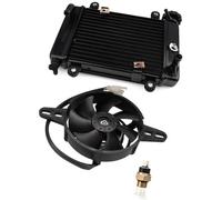 Radiateur Moteur pour Moto, Quad, 4x4, ATV, UTV, 200cc, 250cc, Refroidissement par Eau, Module de condenseur de climatisation