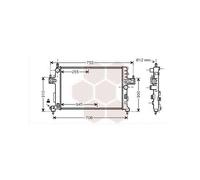 VAN WEZEL - Radiateur refroidissement moteur 37002380 - Réf. 37002380