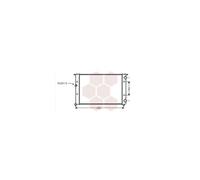 VAN WEZEL 58002116 Radiateur du moteur