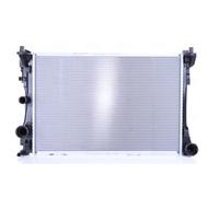 Radiateur d'eau Grille de radiateur soudée 627012 NISSENS pour MERCEDES-BENZ CLS