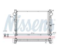 Radiateur Moteur Radiateur Auto NISSENS Pour Mercedes-Benz S-Class W220