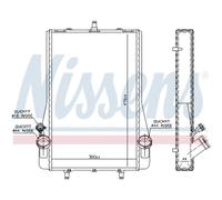 NISSENS 63623 Radiateur du moteur