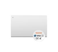 Radiateur Mural 1500W Inertie Sèche Céramique IP24 Programable 10-15? CDHT15E