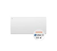 CIARRA CBHT20E Radiateur Intelligent 2000W - Chauffage à Inertie Céramique Connecté avec PID, Écran LCD, Modes Confort/Éco, Pour Espace 15-30㎡