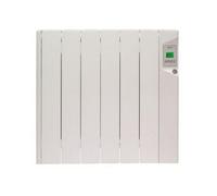 Ducasa Radiateur électrique mural AVANT-DGP 600W fluide caloporteur avec thermostat Blanc 0.636.267