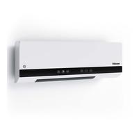 Tristar radiateur mural en céramique PTC KA-5216-2 puissances de chauffe - Minuterie et programmes hebdomadaires - Fonction ventilateur - Télécommande incluse - Pour pièces juqu'à 20 m² - 2 000 W
