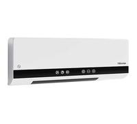 Tristar radiateur mural en céramique PTC KA-5216-2 puissances de chauffe - Minuterie et programmes hebdomadaires - Fonction ventilateur - Télécommande incluse - Pour pièces juqu'à 20 m² - 2 000 W