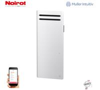 Radiateur NOIROT SENSUAL 1500W vertical blanc connecté NEM2495SEEC