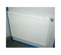 Radiateur panneau acier COMPACT ALL IN 2 lames + 1 rangée d'ailettes (21) - H: 900 mm - L: 1100 mm - 2071 W