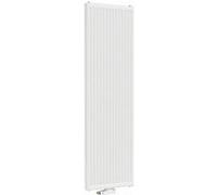 Radiateur panneau acier VERTEX 2 lames + 1 rangée d'ailettes (21) - H: 2000 mm - L: 500 Blanc G