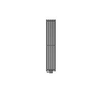 Panneau de chauffage design Stella raccord central 260 x 1400 mm Anthracite