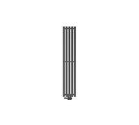 Panneau de chauffage design Stella raccord central 260x1400 mm Anthracite avec