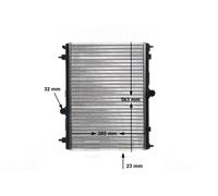 RADIATEUR PEUGEOT 407/508/C5 III 2.0HDI 08-