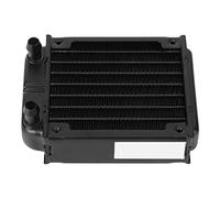 Radiateur PL180A à refroidissement liquide, en aluminium noir, dissipateur thermique haute performance pour PC, processeurs, cartes graphiques et refroidissement industriel.