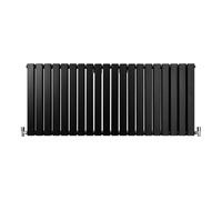 Radiateur Plat Mural 60 x 140 cm Gris Antracite Pour Salle de Bain, Cuisine, Noir G