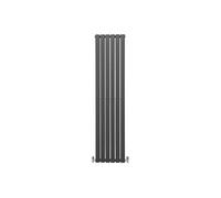 Radiateur Plat Mural Acier Chauffage Central Vertical Design Style Scandinave Gris