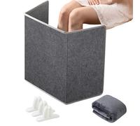 Radiateur Pliable,Appareil de Chauffage Portable - Chauffe-Pieds Électrique Température Réglable Arrêt Automatique pour Utilisation en Maison Sous-sol Appartement Chambre Garage