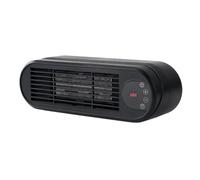 Radiateur Portable, Chauffage d’Appoint Électrique avec 2 Vitesses, Réchauffeur d’Air Thermique Hivernal, Pour Intérieur Pièce Bureau Salle De Bains Chambre Garage Tente Voiture Camping-Car Table