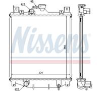 Radiateur Radiateur Adapté Pour Suzuki Swift II Hayon EA MA SF413 AH AJ