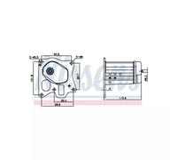 Radiateur, réaspiration des gaz d'échappement NISSENS 989455
