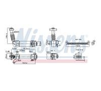 Radiateur, réaspiration des gaz d'échappement NISSENS NIS 989280