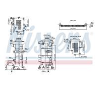 Radiateur, réaspiration des gaz d'échappement NISSENS NIS 989374