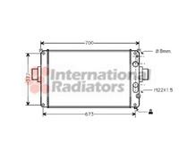 Radiateur, Refroidissement Du Moteur Iveco Daily Ii Camion Basculant De 05/1991 À 04/1996