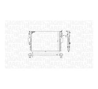 Radiateur, refroidissement du moteur MAGNETI MARELLI 350213183800