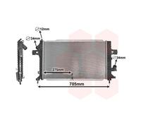 Radiateur, Refroidissement Du Moteur Opel Astra H De 02/2007 À Aujourd'hui