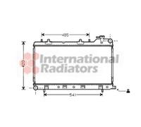 Radiateur, Refroidissement Du Moteur Subaru Forester De 08/1997 À 09/2002