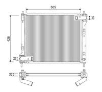 VALEO 701264 Radiateur du moteur