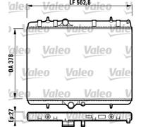 Radiateur, refroidissement du moteur VALEO 732894