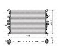 Radiateur Refroidissement Du Moteur Valeo 735550 pour Ford Volvo