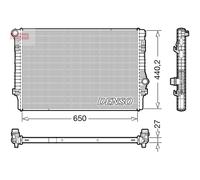 Radiateur, refroidissement moteur DENSO DRM32049