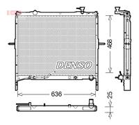 Radiateur, refroidissement moteur DENSO DRM43002