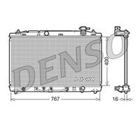 Radiateur, refroidissement moteur DENSO DRM50030