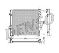 Radiateur, refroidissement moteur DENSO DRM50036