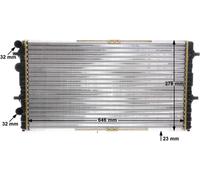 Radiateur Refroidissement moteur Filtre à visser Vanne de décharge MAHLE pour SEAT CORDOBA