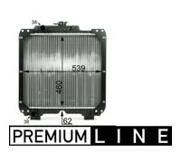 Radiateur, refroidissement moteur MAHLE CR 1926 000P