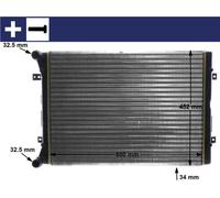 MAHLE ORIGINAL CR 2038 000S Radiateur du moteur