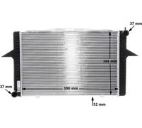 MAHLE ORIGINAL CR 165 000S Radiateur du moteur