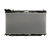 Radiateur d'eau Grille de radiateur soudée 68098 NISSENS pour HONDA JAZZ II