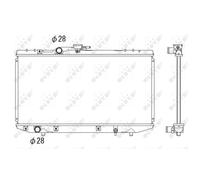 NRF 53269 Radiateur du moteur