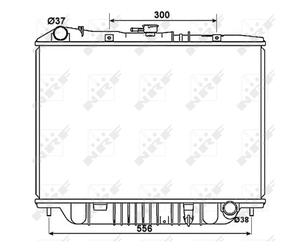 Radiateur, refroidissement moteur NRF 53517