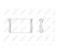 NRF 53665 Radiateur du moteur