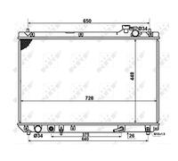 NRF 58378 Radiateur du moteur