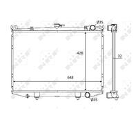 NRF 59114 Radiateur du moteur