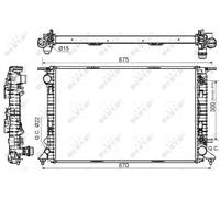 Radiateur, Refroidissement Moteur Pour AUDI Q5