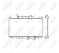 Radiateur, Refroidissement Moteur Pour HONDA CR-V