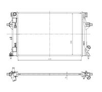 Radiateur, Refroidissement Moteur Pour HYUNDAI ELANTRA I30